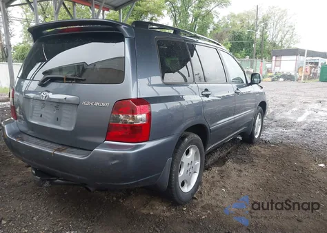 2006 Toyota Highlander Limited V6 from USA, damaged, VIN JTEEP21A060143930